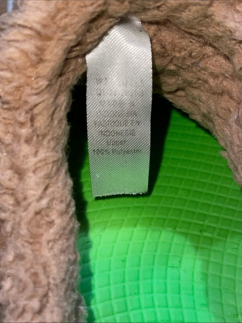 Oofos Oocoozie Cozy Slip-On Shoes in Camel